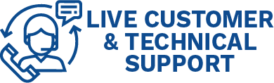 live customer & technicalsupport